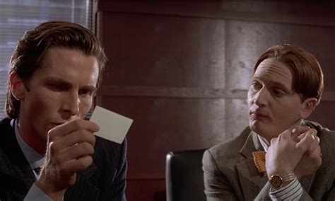 Iconic Scenes: American Psycho - Business Card Scene - Big Picture Film ...