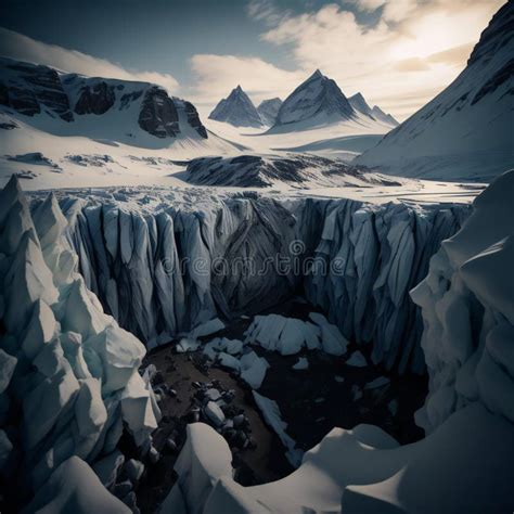 Glacier in Torres Del Paine National Park, Generative Ai Editorial Photo - Image of glacier ...