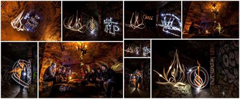 Light painting in the catacombs of Paris - Light Painting Blog