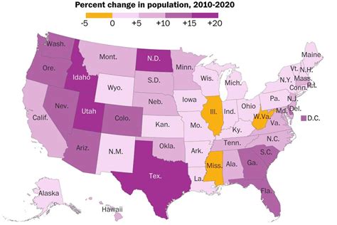 2020 Census shows U.S. population grew at slowest pace in history ...