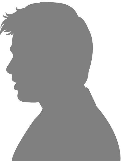 Side of Face Silhouette | Free vector silhouettes