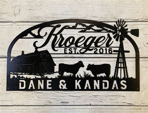 Personalized Farm Sign Custom Farm Sign - Etsy