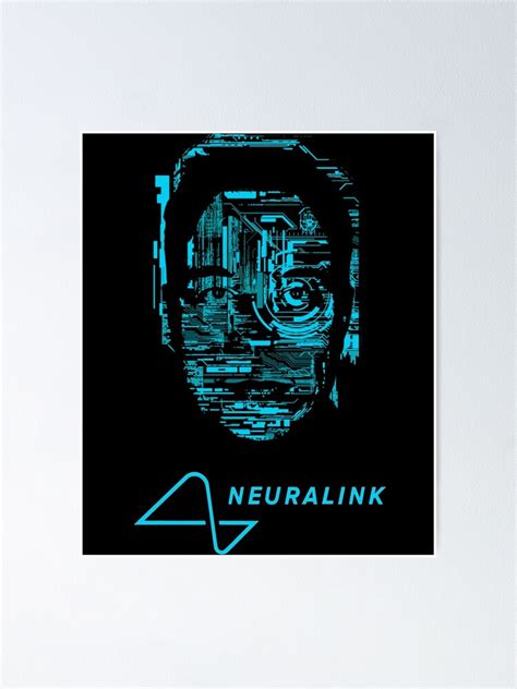 "Elon Musk Neuralink " Poster for Sale by UncommonTeen | Redbubble