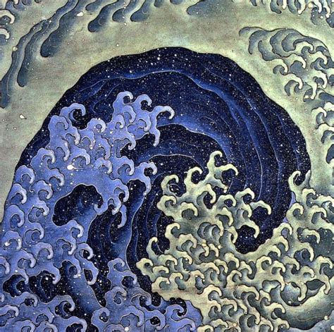 Katsushika Hokusai ‘Femenine Wave‘ | Japanese art, Art prints, Wave art