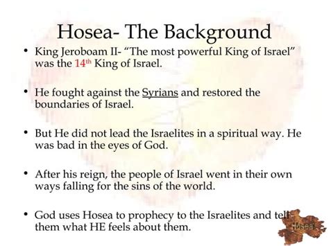 Hosea | PPT