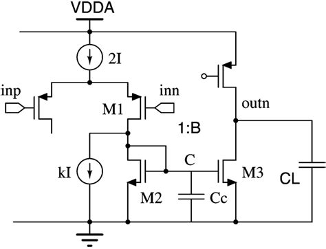 Current mirror OTA with gain enhancement. | Download Scientific Diagram