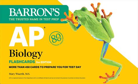 AP Biology Flashcards, Second Edition: Up-to-Date Review eBook by Mary ...