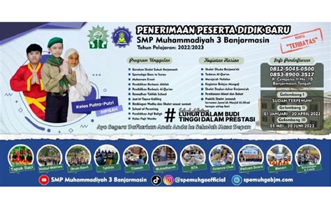 4 Contoh Spanduk PPDB 2023 SMA/SMK SMP SD yang Keren – Blog Mamikos