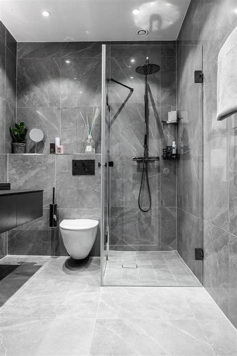 83 Trendy Grey Bathroom Designs - DigsDigs