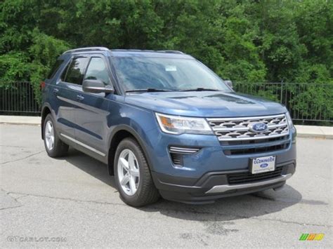 2018 Blue Metallic Ford Explorer XLT #127252842 | GTCarLot.com - Car ...