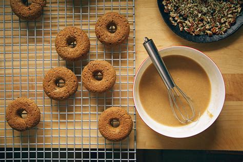 Vegan & Gluten-Free Maple Doughnuts