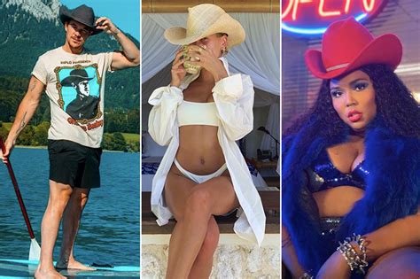 Celebrities can't stop wearing cowboy hats