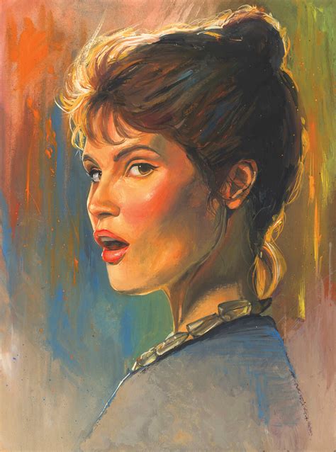 ArtStation - Gouache Portrait