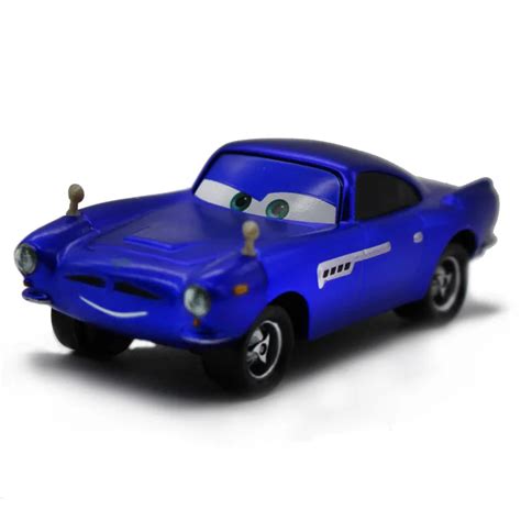 Disney Pixar Cars 2 3 electroplate Finn McMissile Metal Diecast alloy Toy Car model for children ...