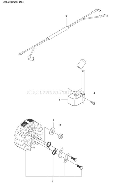 Husqvarna 235 Parts List and Diagram - (2008-01) | Chainsaw, Husqvarna, Chainsaw parts