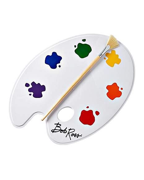 Bob Ross Paint Palette - Spirithalloween.com