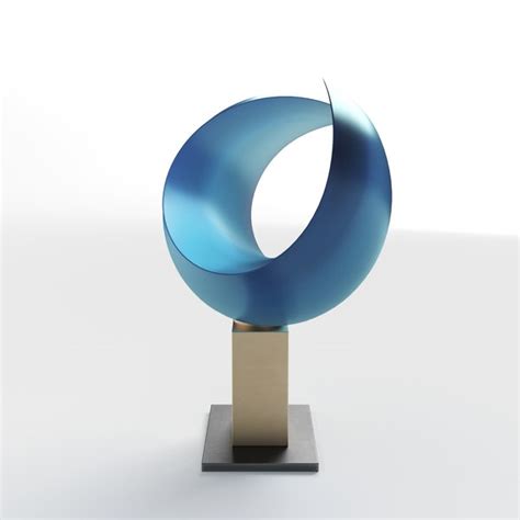 3D model Modern Decorative Abstract Glass Art Sculpture 02 - TurboSquid ...