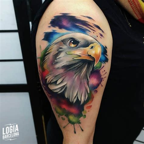 Tatuaje águila | Logia Tattoo Barcelona