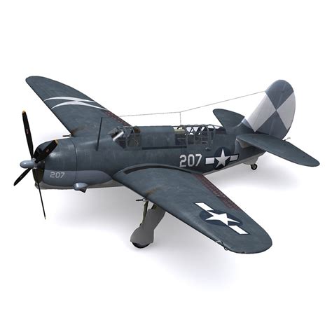 3d helldiver bomber model