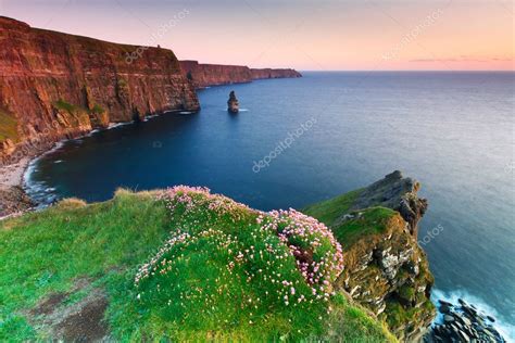 Cliffs of Moher at sunset — Stock Photo © Patryk_Kosmider #10873210