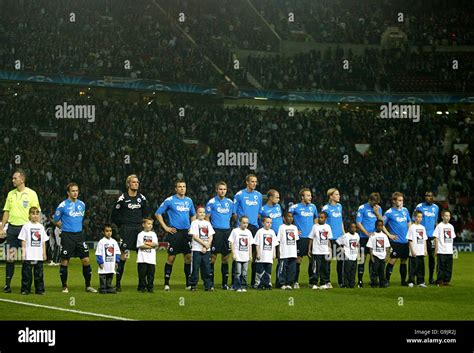 Mascots stand with the fc copenhagen team hi-res stock photography and images - Alamy