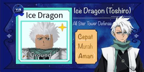 Beli Item Ice Dragon (Toshiro) | All Star Tower Defense (ASTD) Roblox Terlengkap dan Termurah ...