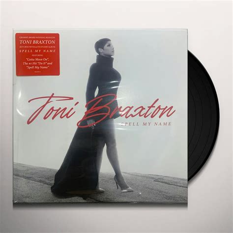 Toni Braxton SPELL MY NAME Vinyl Record