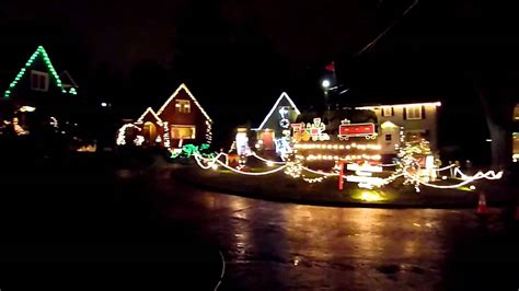 Candy Cane lane Christmas lights - 15 Dec 2010 - YouTube