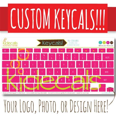 Custom Keyboard Stickers | kidecals | Keyboard stickers, Computer decal, Universal decal