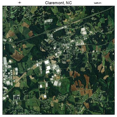 Aerial Photography Map of Claremont, NC North Carolina