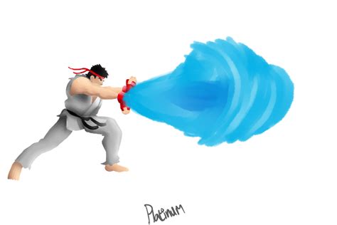 Ryu - Hadouken by EpicVinylScratch on DeviantArt