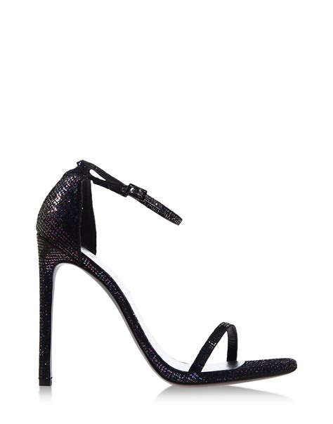 Stuart weitzman Sandals in Black | Lyst