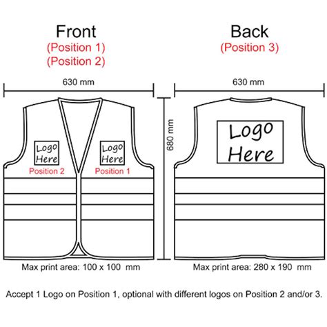 Safety Vest Design Template » K3LH.com