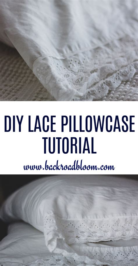 DIY Pillowcases With Lace Trim Using Vintage Sheets | Pillow cases diy ...