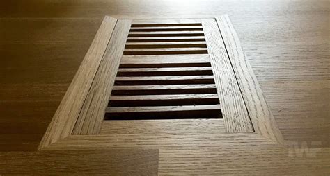 Beautiful Hardwood Floor Heating Vents