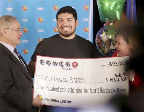 $768M Wisconsin Powerball winner 'pretty much felt lucky' - Breitbart