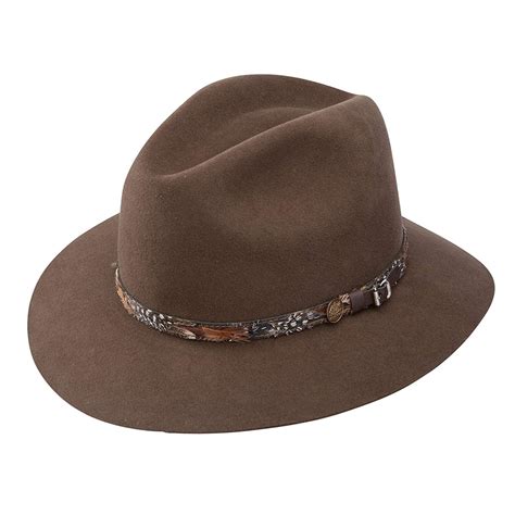 Stetson Hat Company - Stetson & Dobbs OWJKSN-2171 Mens Jackson Hats, Bronze - 7 1/2 - Walmart ...