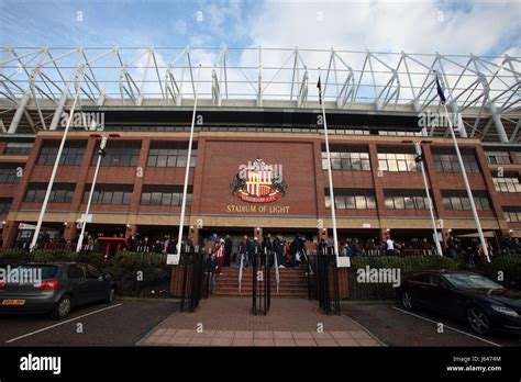 MAIN ENTRANCE STADIUM OF LIGHT SUNDERLAND AFC STADIUM OF LIGHT Stock ...