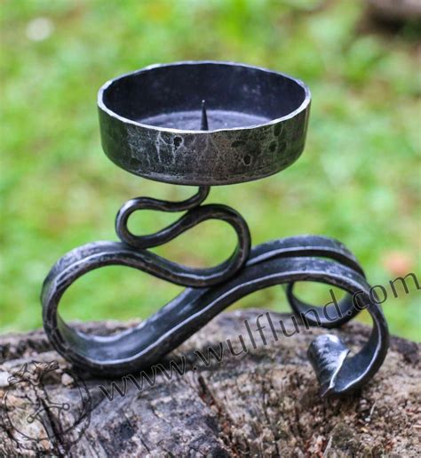 Metal Candle Holder for Blacksmithing Projects