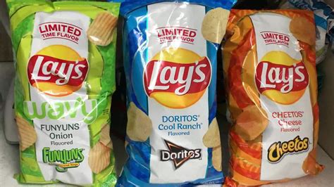 Review: New Lays Flavors - YouTube