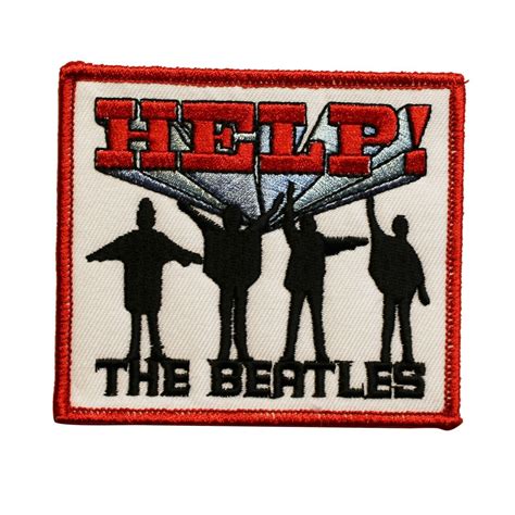 The Beatles Help Album Cover Art Embroidered Iron On Patch - Licensed 075-L | #4642159523