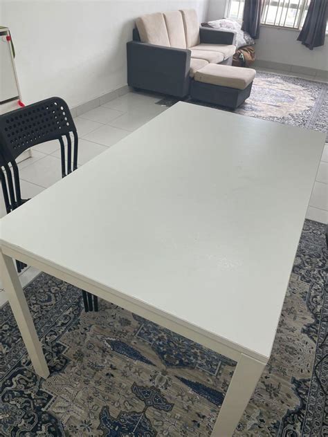 Ikea Dining Table Set, Furniture & Home Living, Furniture, Chairs on Carousell