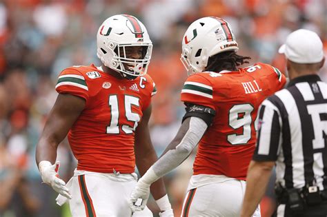 Miami Hurricanes DE Greg Rousseau falls in latest PFF mock draft