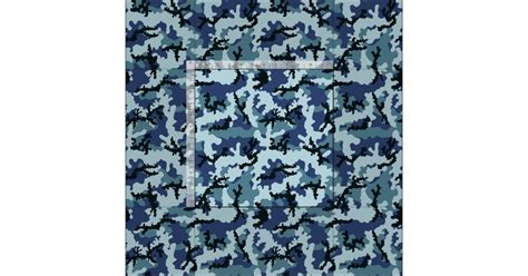 Navy camouflage fabric | Zazzle