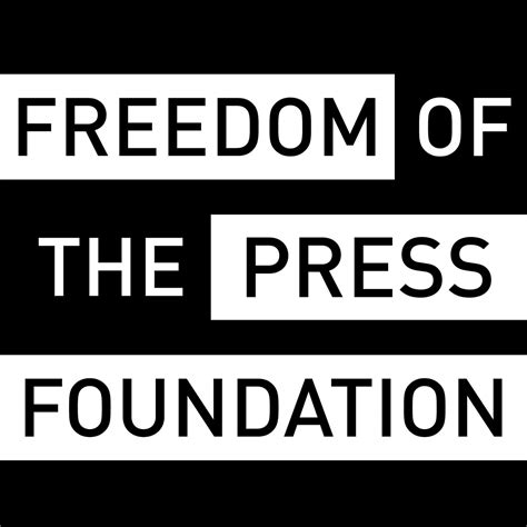 File:Freedom of the Press Foundation logo b&w.jpg - Wikimedia Commons