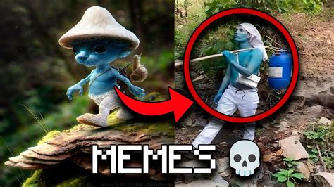 MEMES DE GATO PITUFO (SMURF CAT) - YouTube