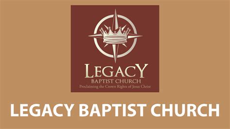 Youtube-Logo | Legacy Baptist Church