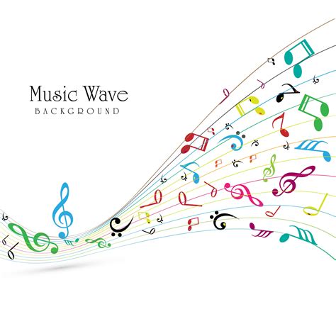 Abstract music colorful wave background vector 250727 Vector Art at Vecteezy