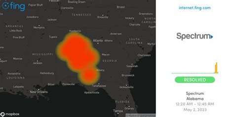 Fing Internet Alert on Twitter: " Moderate Internet #outage ended: #Spectrum in #Alabama since ...