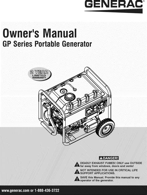 Generac Generator 6500 Manual